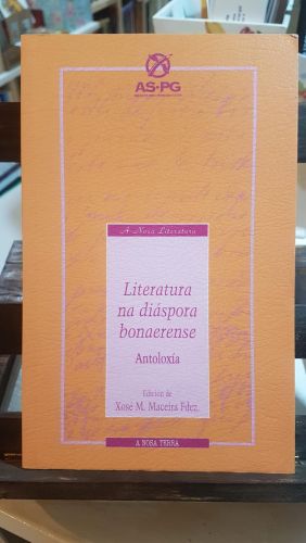 Portada do libro de Literatura na diáspora bonaerense