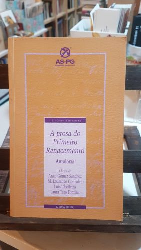 Portada do libro de A PROSA DO PRIMEIRO RENACEMENTO
