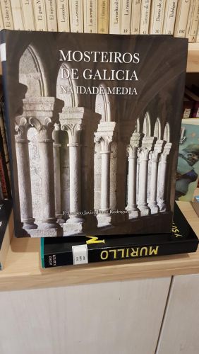 Portada do libro de Mosteiros de Galicia na Idade Media