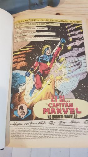 Portada do libro de Colección Whar If. Retapado. Números del 21 al 40. Sin las portadas. Resto en muy buen estado.