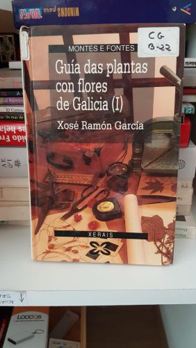 Portada do libro de Plantas con flores de Galicia I