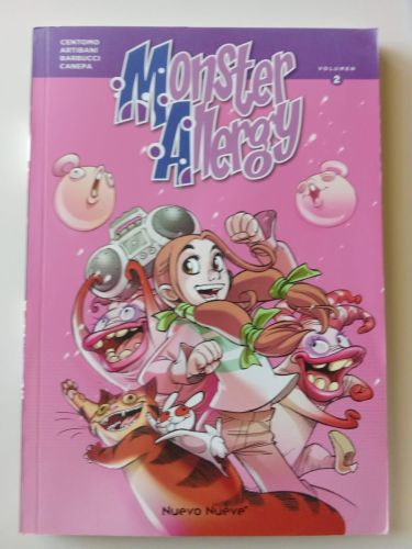 Portada do libro de Monster Allergy 2