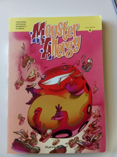 Portada do libro de Monster Allergy 3