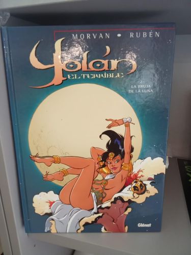 Portada do libro de Yolán, el terrible 2, La bruja de la Luna