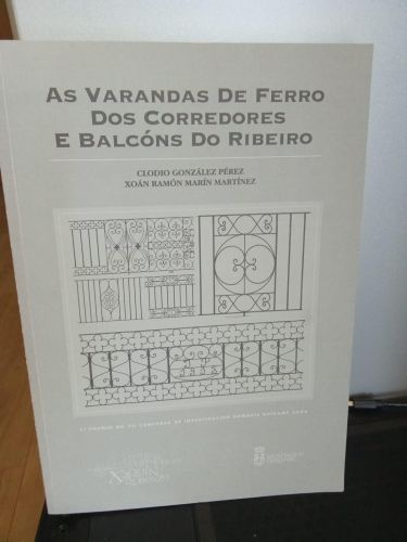 Portada do libro de VARANDAS DE FERRO DOS CORREDORES E BALCONS DO RIBE