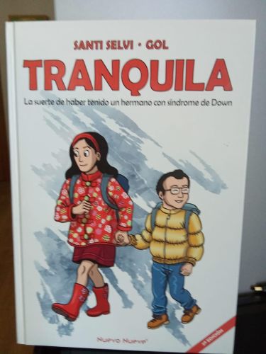 Portada do libro de Tranquila- Santi Selvi-Gol