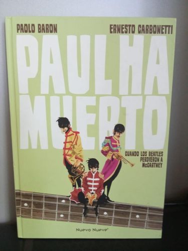 Portada del libro de Paul ha muerto