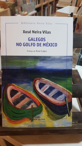Portada del libro de Galegos no golfo de México