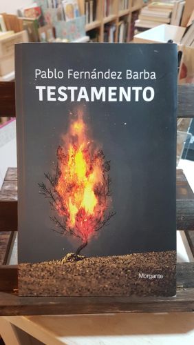Portada del libro de Testamento -Pablo Fernández