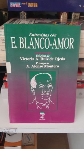 Portada do libro de Entrevistas a E. Blanco Amor