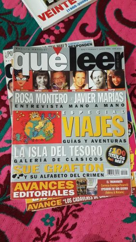 Portada do libro de Lote 21 revistas Que Leer