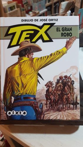 Portada do libro de Tex. El gran robo