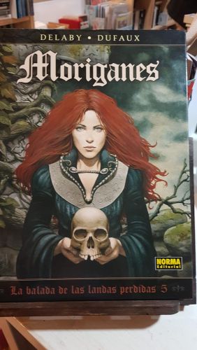 Portada do libro de LA BALADA DE LAS LANDAS PERDIDAS 05. MORIGANES