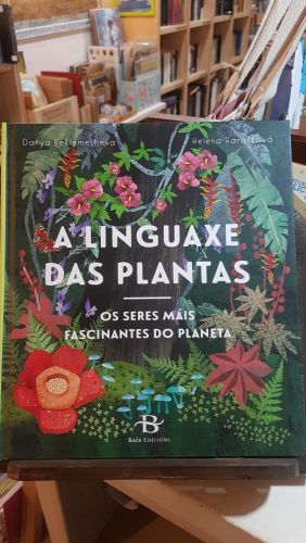 Portada do libro de A linguaxe das plantas