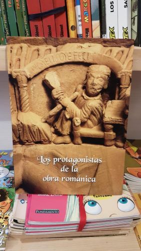 Portada do libro de Los protagonistas de la obra románica
