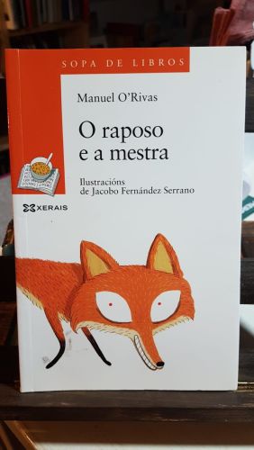 Portada do libro de O raposo e a mestra