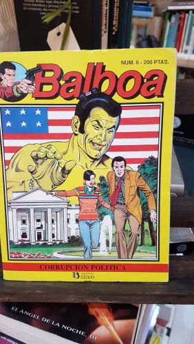 Portada do libro de BALBOA -CORRUPCION POLITICA- número 6