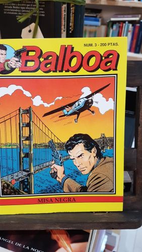 Portada do libro de balboa- misa negra- número 3