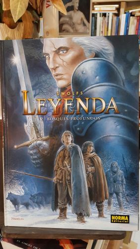 Portada do libro de LEYENDA 2. BOSQUES PROFUNDOS