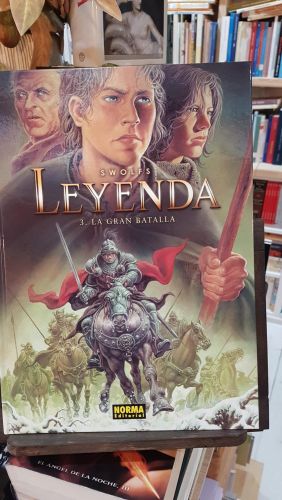 Portada do libro de LEYENDA 3. LA GRAN BATALLA