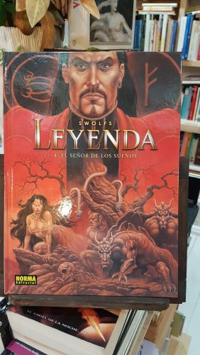 Portada do libro de LEYENDA 4. EL SEÑOR DE LOS SUEÑOS