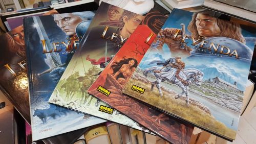Portada do libro de LEYENDA - 5 cómics