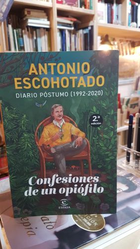 Portada do libro de Confesiones de un opiófilo