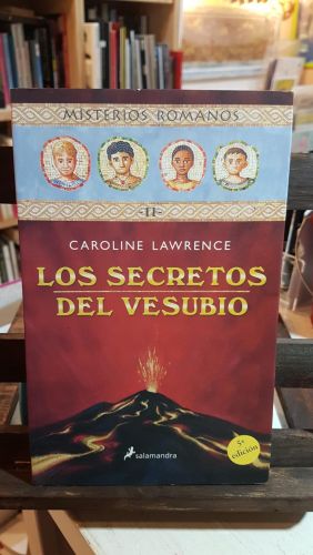 Portada do libro de Los secretos del Vesubio (Misterios romanos 2)
