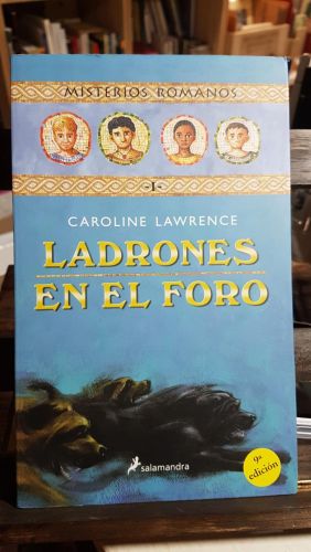 Portada do libro de Ladrones en el foro (Misterios romanos 1)