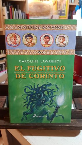 Portada do libro de El fugitivo de Corinto (Misterios romanos 10)