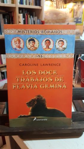 Portada do libro de Los doce trabajos de Flavia Gemina (Misterios romanos 6)