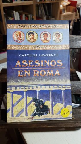 Portada do libro de Asesinos en Roma (Misterios romanos 4)