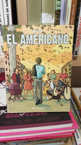 Portada do libro de El Americano