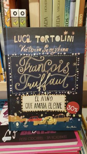 Portada do libro de François Truffaut El niño que amaba el cine