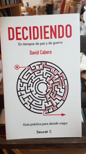 Portada do libro de Decidiendo