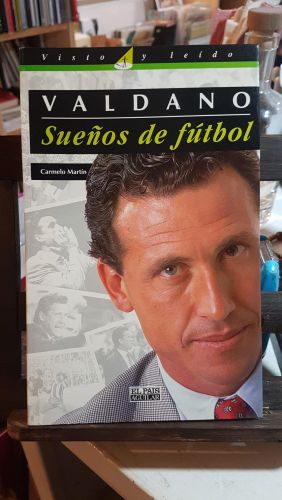 Portada do libro de Valdano, sueños de fútbol