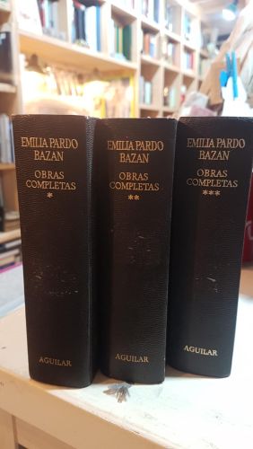 Portada do libro de Obras completas (3 tomos - Pardo Bazán, Emilia , Condesa de
