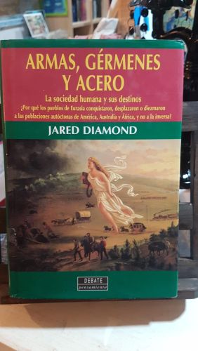 Portada do libro de Armas, gérmenes y acero