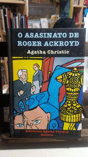 Portada do libro de Asasinato de roger ackroyd, o