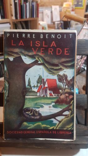 Portada do libro de  LA ISLA VERDE