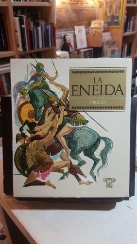 Portada do libro de LA ENEIDA
