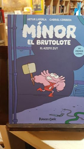 Portada do libro de Mínor el Brutolote nº 02. El azote Zut