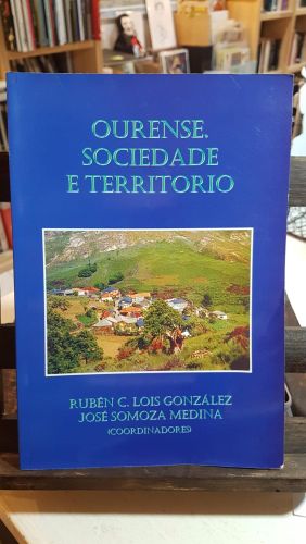 Portada do libro de Ourense, sociedade e territorio