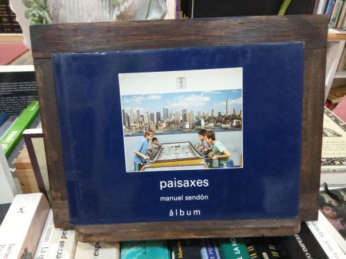 Portada do libro de PAISAXES. ÁLBUM-Manuel Sendón