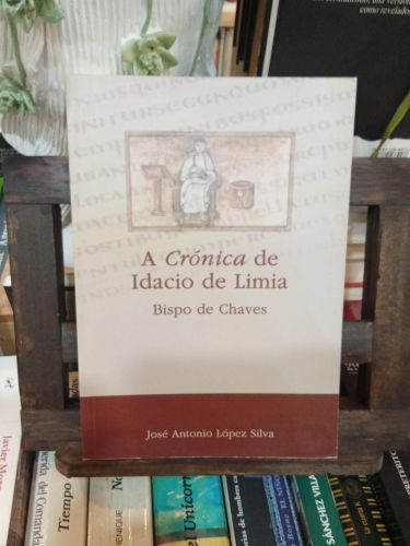 Portada do libro de A Crónica de Idacio de Limia Bispo de Chaves
