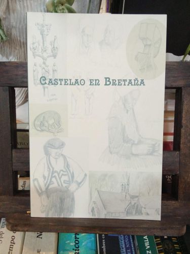 Portada do libro de Castelao en Bretaña
