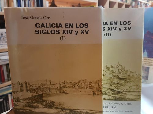 Portada do libro de Galicia en los siglos XIV y XV