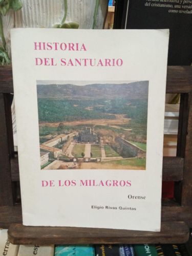 Portada do libro de  HISTORIA DEL SANTUARIO DE LOS MILAGROS