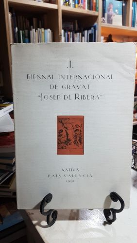Portada do libro de I BIENNAL INTERNACIONAL DE GRAVAT JOSEP DE RIBERA