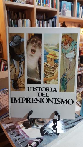 Portada do libro de Historia del Impresionismo